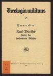 Karl Barths Index der verbotenen Bücher