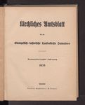 Kirchliches Amtsblatt für die Evangelisch-lutherische Landeskirche Hannovers