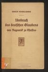 Umbruch des deutschen Glaubens von Ragnarök zu Christus