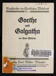 Goethe und Golgatha