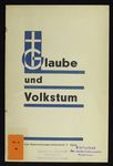 Glaube und Volkstum