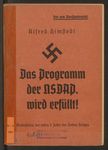 Das Programm der NSDAP wird erfüllt!