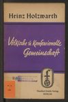 Völkische und konfessionelle Gemeinschaft