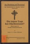 Die letzten Tage des Christentums?